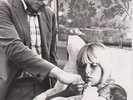 Johnny HALLYDAY Sylvie VARTAN Photo  Presse NAISSANCE DAVID