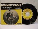 JOHNNY CASH I Walk The Line Orig 1958 SUN EP 113 w/ Picture Sleeve 45rpm 7