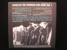 SONGS OF THE SPANISH CIVIL WAR, VOL. 1 FOLKWAYS FH 5436 WITH INSERTS VINYL LP