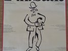 ERIK SATIE progetto gianni sassi MANIFESTO  ORIGINALE RARISSIMO 100 CM X 68 CM