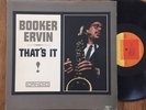 Booker Ervin That's It Candid 8014 1st Press DG Jazz Vinyl LP George Tucker
