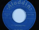 Doo Wop R&B 45 FIVE KEYS It's Christmas Time ALADDIN HEAR