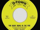 Northern Soul 45 - Cody Black - Too Many Irons In The Fire - D-Town - VG+ mp3