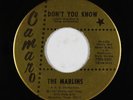 Northern Soul Garage 45 - Marlins - Don't You Know - Camaro - Style Wooten