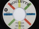 Instrumental Rock & Roll Tittyshaker 45 ORCHIDS Pony Walk ROULETTE VG+ HEAR