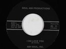 Sweet Soul/Funk 45 - Ash Soul, Inc. - I Do Love You - Soul Ash - VG+ mp3 - rare