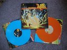 The FLAMING LIPS AT WAR WITH MYSTICS 2006 Orange & Blue VINYL & COVER Mint