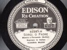 302e.  Claudia Muzio - Bianca e Fernando & La Forza Del Destino - Edison 82267
