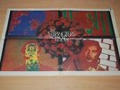 THE STRANGLERS - RARE 1977 'NO MORE HEROES' DOUBLE PAGE ADVERT Ready to frame
