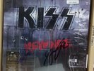 SIGNED Kiss Revenge LP 1992 Gray Marble NM/NM Eric Singer Bruce Kulick