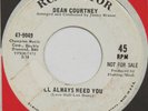 DEAN COURTNEY I’ll Always Need You RCA 45 northern soul original 1966 HEAR mp3