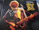 BOB DYLAN REAL LIVE ALBUM RECORD VINYL LP - SIGNED - ORIGINAL 1984