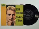 EDDIE COCHRAN STOCKIN'S 'N' SHOES+3  E.P.+PS LIBERTY LEP 2180 UK NEAR MINT/EX