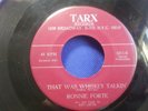 Ronnie Forte  That Was Whiskey Talkin'  Rare 1966 Tarx RnB Northern Soul Funk 45