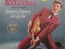 MAXI 45T JOHNNY HALLYDAY VINYLE JAUNE CHANTE EN ANGLAIS