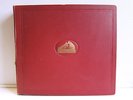 SCHELLACKPLATTEN ALBUM für 12 Platten (Format 30cm) - HIS MASTER'S VOICE