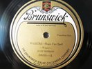78rpm JOSEF HOFMANN Piano: WAGNER MAGIC FIRE SPELL - ACOUSTIC BRUNSWICK