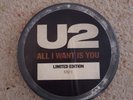 U2 All I Want Is You - Tin UK BOX 7