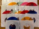 The Beatles 17 Colored and 1 Picture Disc 7 Inch Vinyl Bundle Lot