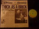 Jethro Tull - Thick as a brick LP 1972 pochette papier