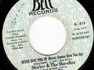 NORTHERN SOUL 45 (M-) SHIRLEY & SHIRELLES - NEVER GIVE YOU UP (Gamble/Huff) HEAR
