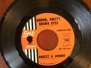 ROBERT AND JOHNNY: BROWN, PRETTY BROWN EYES/A PERFECT WIFE (SUE 792) RARE