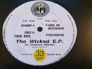 AN INSECURE MANIAC-THE WICKED E.P-I SPY RECORDS-SCOOBY-1992-HARDCORE-VERY RARE
