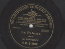 Emilio De Gogorza  aka SIG. FRANCISCO –LA PALOMA G.C. V.M. 3-2098  EXC 1 SIDED