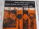 SONY ROLLINS Plays For Bird, KENNY DORHAM, Max Roach, W50th PRESTIGE PRLP-7095