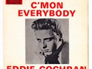 EP EDDIE COCHRAN - C'MON EVERYBODY (UK EP 60'S ROCK'N'ROLL)