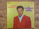 ELVIS PRESLEY - A Portrait in Music ( LP - RCA - SRS 558 -Signed on front cover)