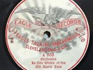 78rpm EAGLE TALKING MACHINE CO Disc Record #X608, Very Early Disc V-