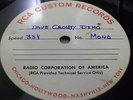 Rare Acetate DAVID CROSBY Demo Disk Byrds CSNY LP Circa 1967 Stills Nash Young