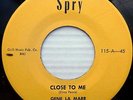 GENE LA MARR & Blue Flames reissue SPRY 45 rockabilly CLOSE TO ME MOON EYES ws99