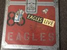 EAGLES LIVE ,BY THE EAGLES ,1980 DOUBLE VINYL RECORDS