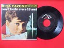 RITA PAVONE Non e Facile Avere EXTENTED PLAY 4 Tracks RARE 45 RPM VENEZUELA