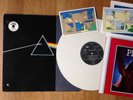 PINK FLOYD - dark side of the moon DOPPEL LP Poster & Fotos * WHITE VINYL * rare