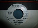 NORTHERN SOUL 45 MARIE KNIGHT you lie so well PROMO MUSICOR 1965
