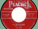 CLEFS I'll Be Waiting / Please Don't Leave Me 45rpm Peacock 1954 doo-wop