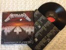 Metallica Master of puppets vinyl first release  1986 Elektra/Asylum Records