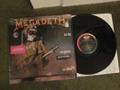 Megadeath, So Far, So Good...So What?/OP'88 Capitol,great shape,Hype sticker/Met