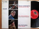 ASD 655 Elgar Cello Concerto Du Pre Baker Barbirolli EX/VG Colour Stamp