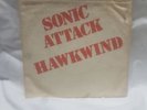 HAWKWIND-SONIC ATTACK-CLOTH SLEEVE.V RARE 1 SIDED PROMO