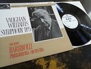 Vaughan Williams: Symphony No. 5 - Barbirolli **HMV ASD 508 Test Press LP**