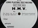 Schumann: Piano Concerto / Franck: Variations - Cortot **HMV Test Press LP**