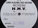 Falla: El Amor Brujo - Andre Vandernoot **HMV ASD 297 Test Press Stereo LP** NM