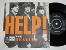 Very rare The Beatles single 45 Help  Parlophone R 5305 Sweden Exc/Exc