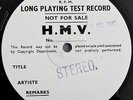 Franck: Symphonic Variations - Cziffra **HMV White Label Test Press Stereo LP**