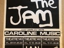 The Jam Original SilkScreen  poster 1978