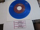 The Beatles SOMETHING COME TOGETHER JUKEBOX Only 45 BLUE Vinyl EX-NM WITH STRIPS